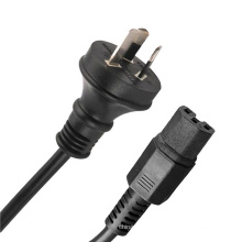 SAA 3 pins Plug to IEC C15 AU Power Cord